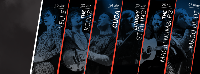 guiltymagmx's tweet image. Algunos de los conciertos que tocan tierras tapatías, @YELLEtweets @thekooksmusic @LindseyStirling etc.