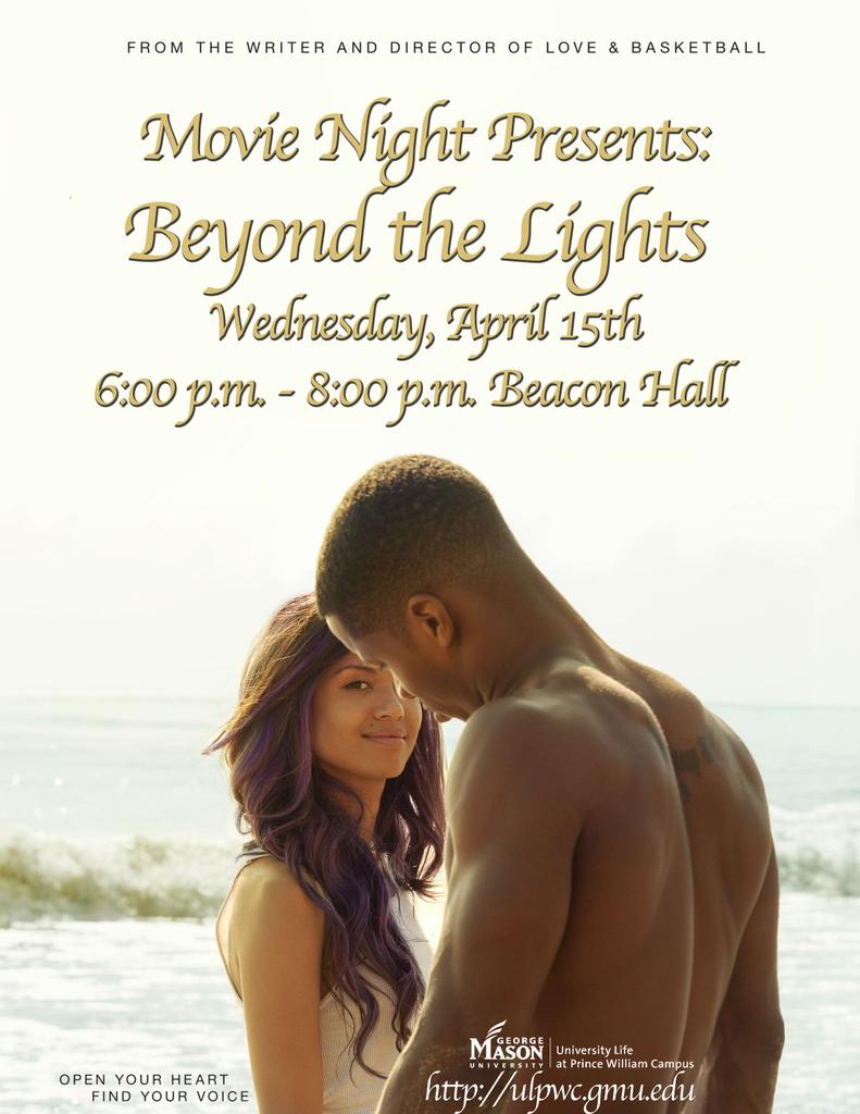 Movie Night @BeaconHall Alert! Fame is hard on individuals. Come watch Beyond the Lights &amp; see how Noni overcomes it.