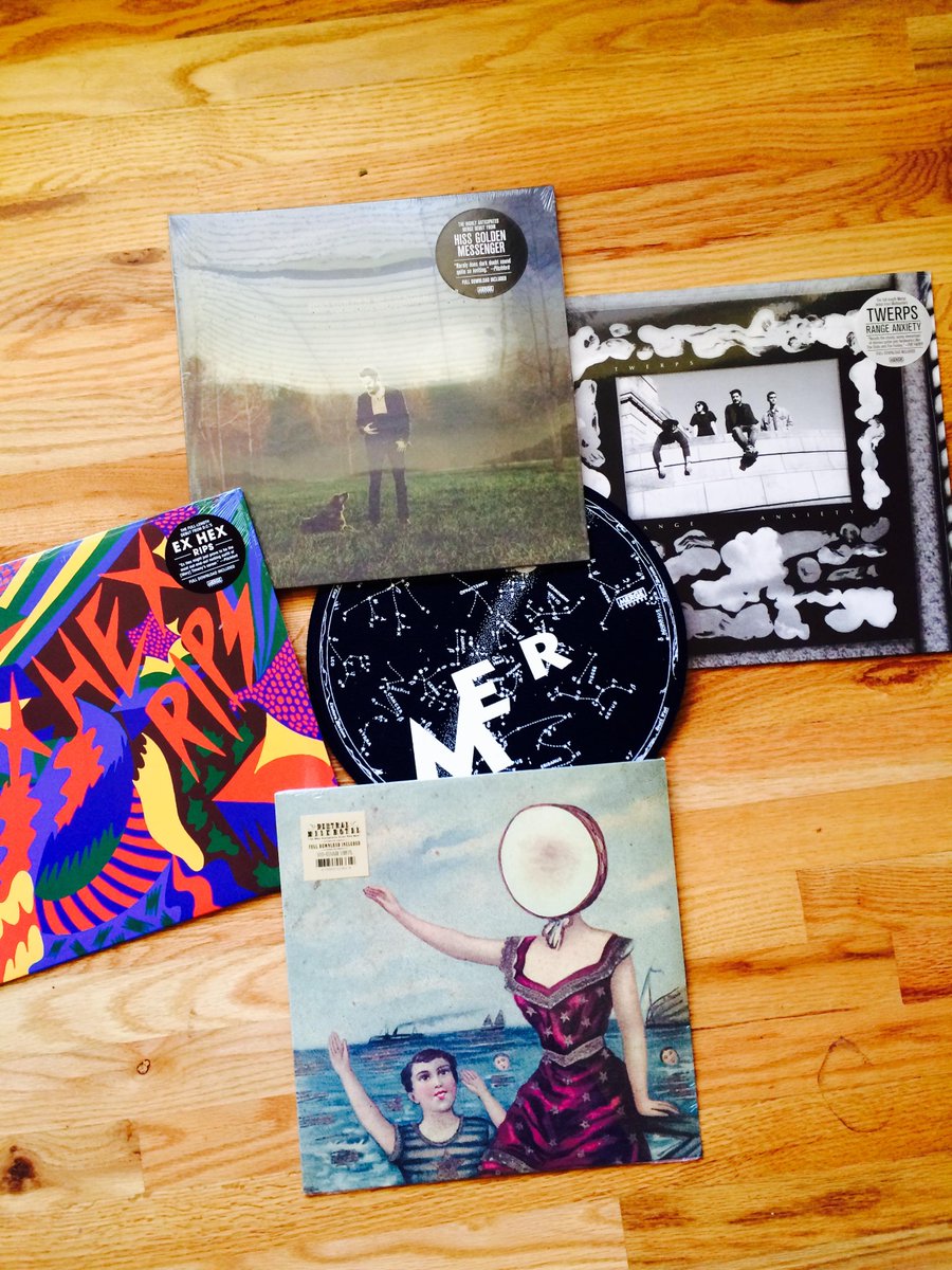 VinylMePlease's tweet image. RT + FOLLOW @mergerecords &amp;amp; @VinylMePlease to win this #vinyl 4-pack + slipmat // winner anncd 10p EST #giveaway