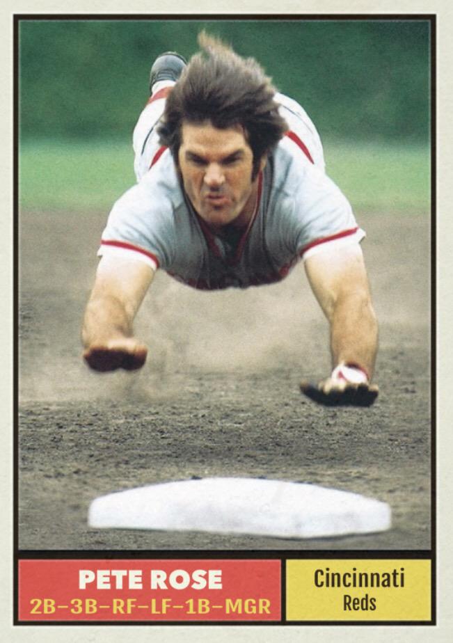 Happy 74th birthday to Pete Rose. 