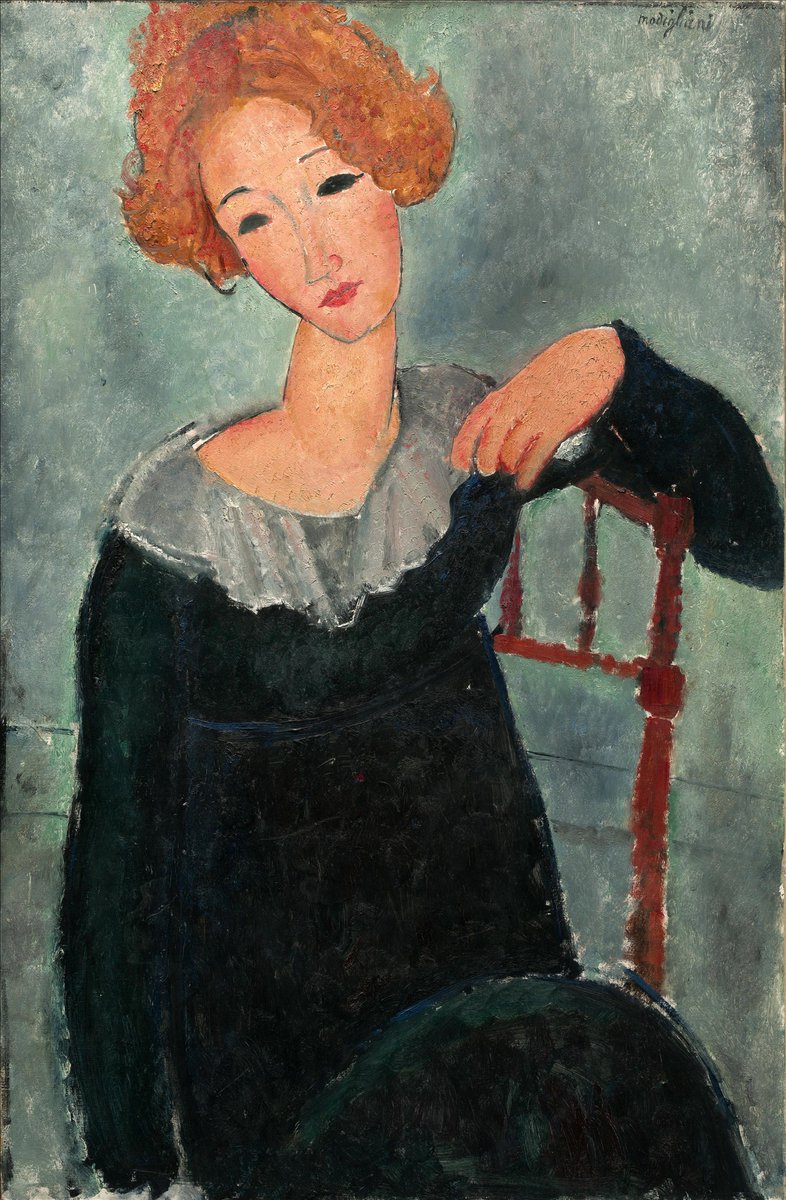 OhMyPrints_Fr's tweet photo. Femme aux cheveux rouges, peinture de #Modigliani
http://t.co/3CWWcSZpnm #art #peinture http://t.co/8F9e95e97n