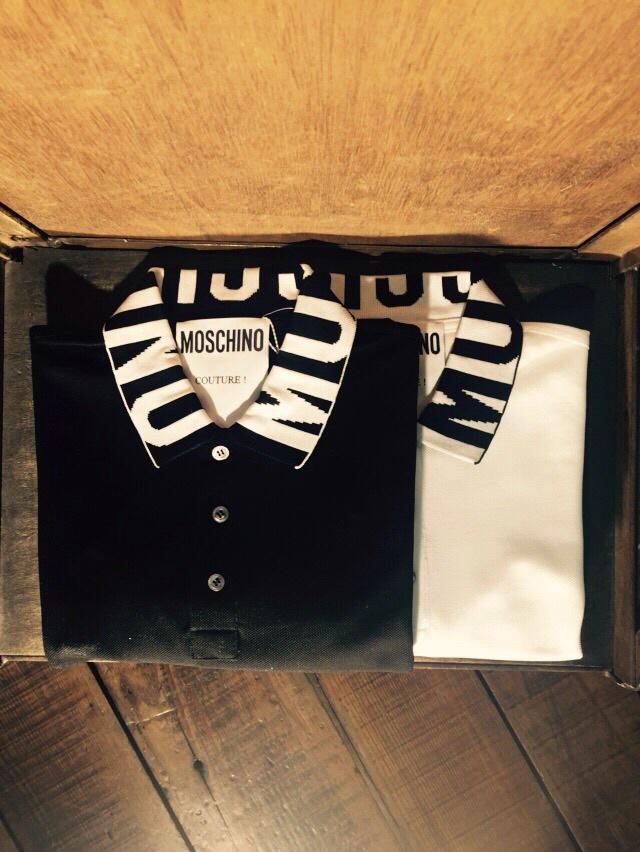 flannelsfashion's tweet image. @Moschino logo collar polo shirts are the ultimate spring staple! Shop in store or online now goo.gl/zuV5Qh