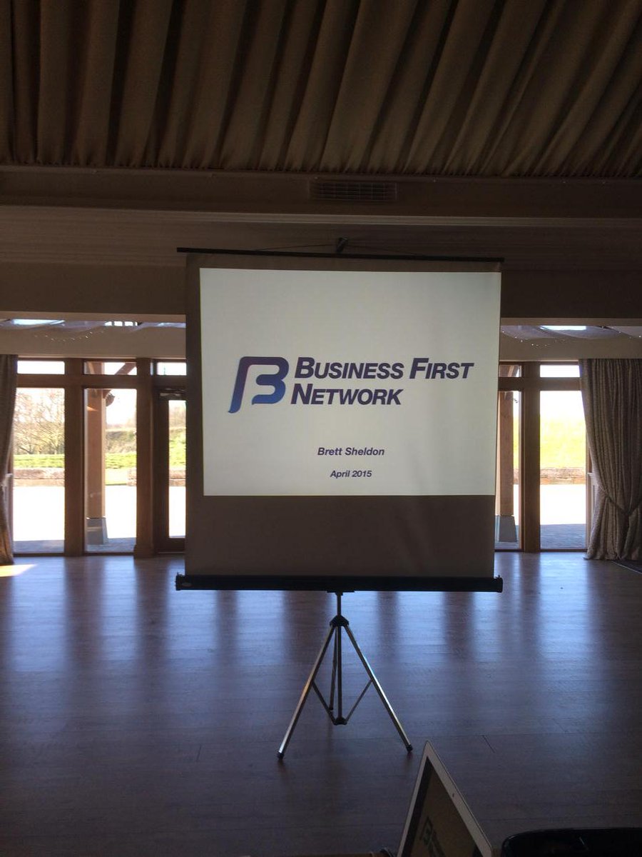 #bfn business event about to start. 

Glorious day here at #astonwoodgolfclub, wish I was on the course