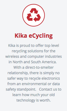 aircards's tweet photo. We take our responsibility to the #environment seriously. http://t.co/9lm9kmIeyF #eCycling #KikaEnterprises http://t.co/4kPVXL5ALD