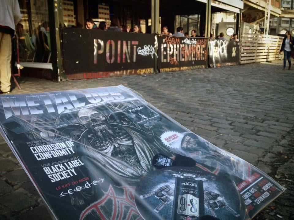 AJeterProm's tweet image. [#OnVousGâte] les @MetalObs &amp;amp; goodies sont au @PointEphemere ! Distribution à la release party de Bukowski ;)