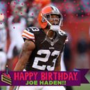 Happy Birthday to Cleveland Browns CB Joe Haden! 