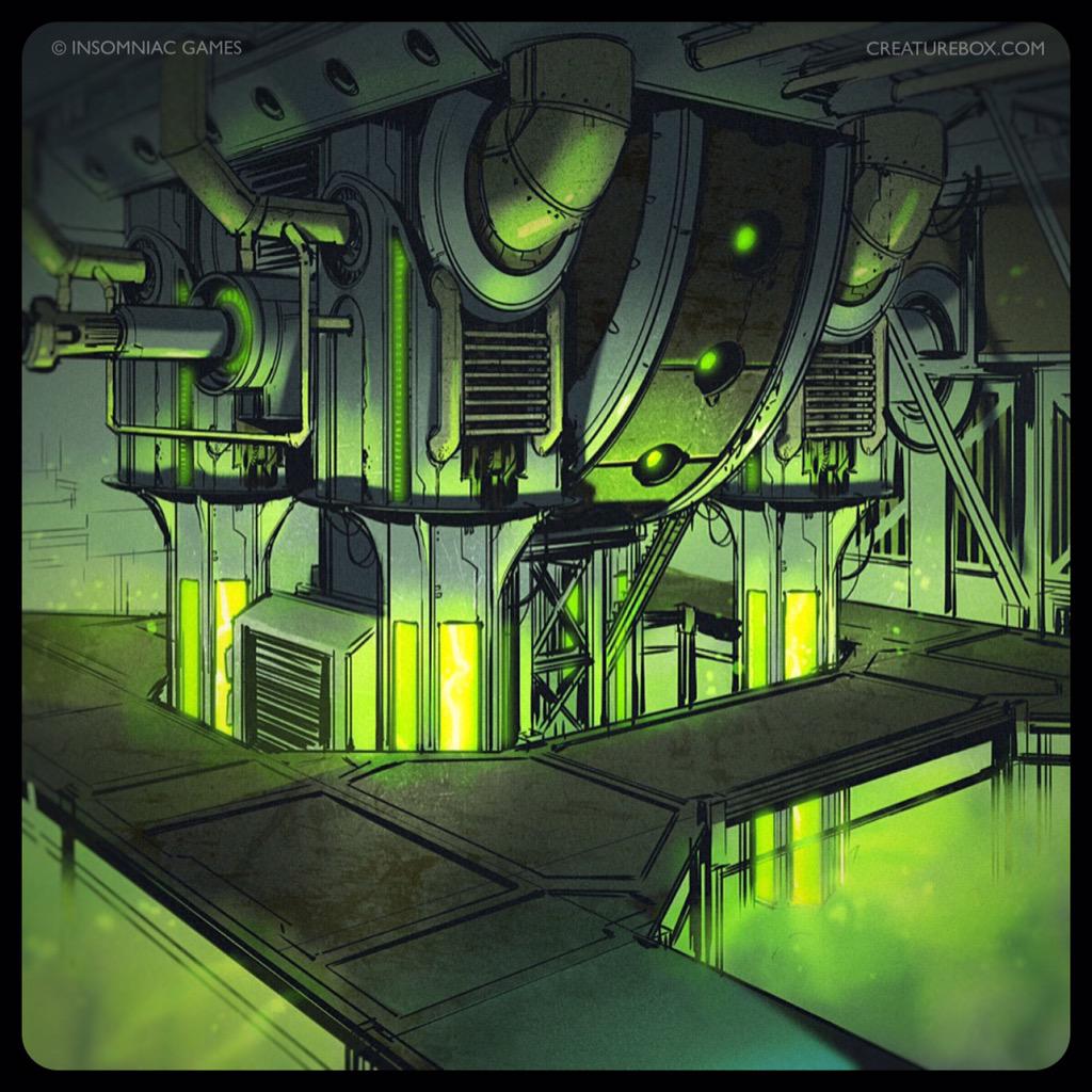 CreatureBox's tweet photo. Whoever designed the engine room clearly wasn't following OCIA regulations. #ratchetandclank #falltodeath http://t.co/wNUiHAab4x