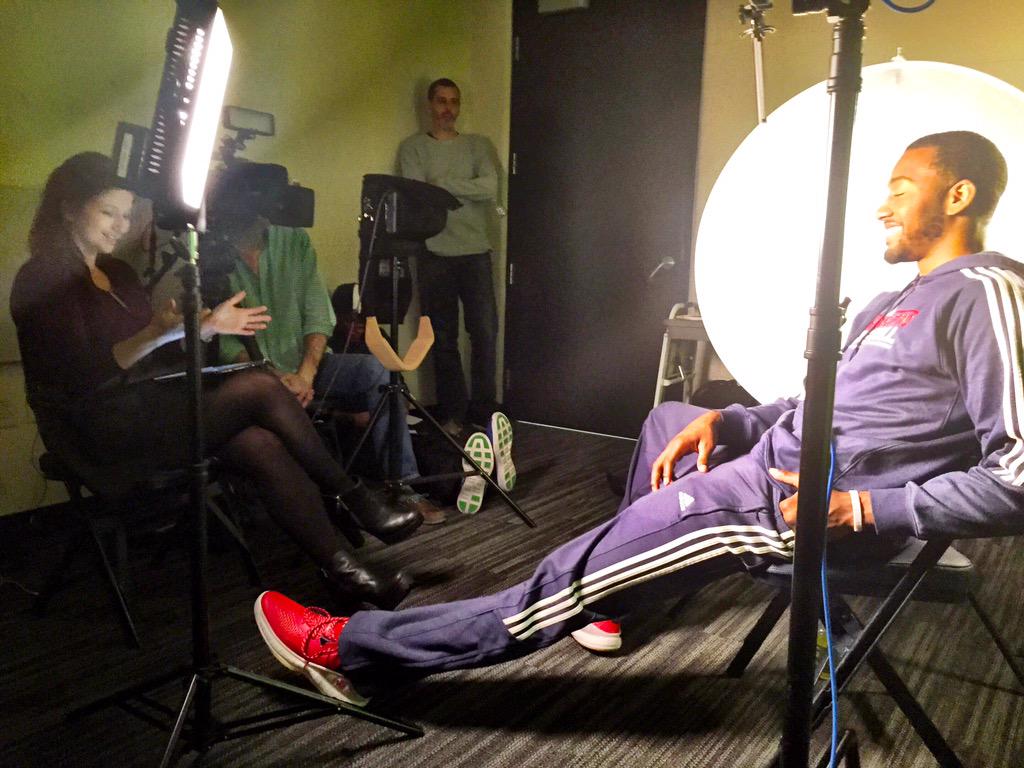 Rachel__Nichols's tweet image. #Wizards John Wall telling me he's "still salty" about last year's playoffs, wants to kill #Pacers postseason chances