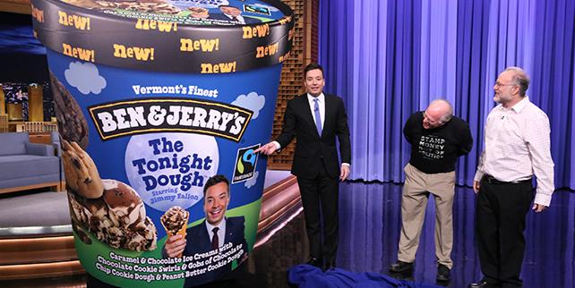 benandjerrys's tweet photo. #FreeConeDay Pro Tip: Try a flavor you haven't had yet. We'd recommend @jimmyfallon's #TonightDough! @FallonTonight http://t.co/dSWqJ3MnMM