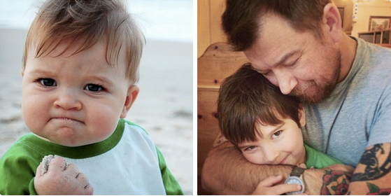 The Real Boy From The “Success Kid” Meme Is Trying To Get His Dad A New Kidney bzfd.it/1aPpfOU