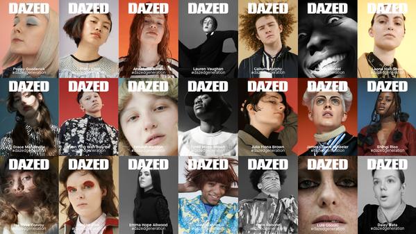 Dazed's tweet photo. Forget โmillennialsโ โ this is British youth NOW. Meet the #dazedgeneration: http://t.co/w2jyvCHjL6 http://t.co/StHGL0PLLM