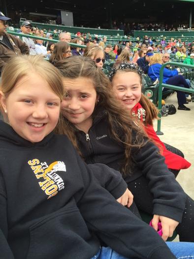 Fun time at the game!