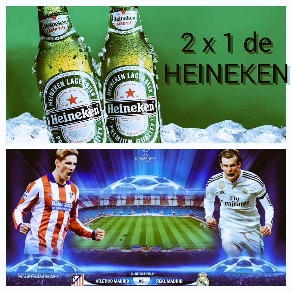 CafePremiumBar's tweet photo. ¡Hoy #MartesDeFútbol!

2x1 de Heineken durante el partido por Cuartos de Final de la Champions League

#Aleti-Real http://t.co/EBOhtiRtMK