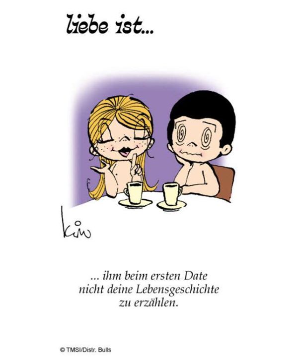 Liebe ist cartoon