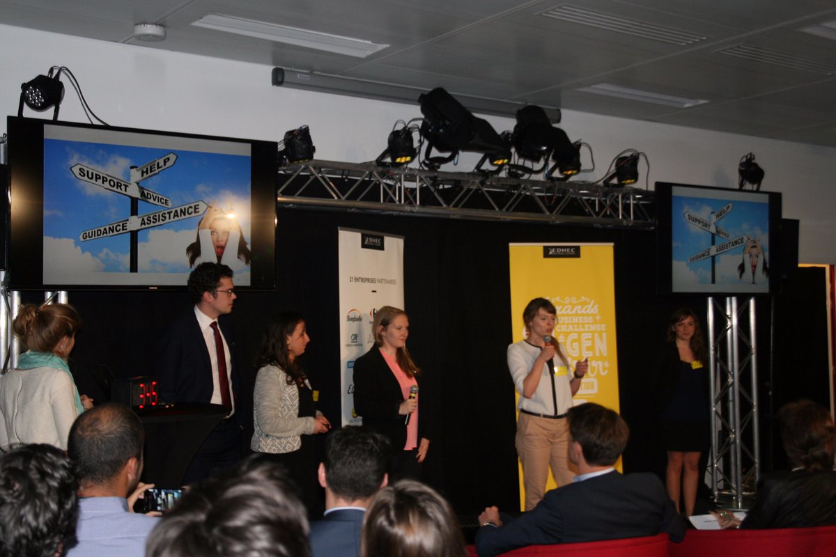 EDHEC_BSchool's tweet photo. #EDHEC #OpenInno Présentation de #DBapparel @DIMparis http://t.co/EA57qb0Dfx
