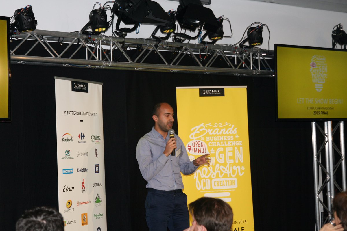EDHEC_BSchool's tweet photo. #EDHEC #OpenInno Présentation de #DBapparel @DIMparis http://t.co/EA57qb0Dfx