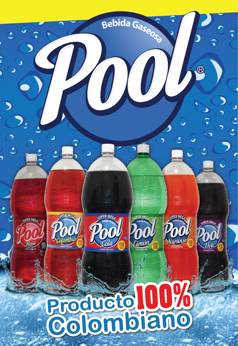 GaseosasPool's tweet photo. Gaseosas Pool, producto 100% Colombiano #gaseosa #bebidas #pool #refrescante http://t.co/PUGJ4IMxnz http://t.co/CkFA34xGft