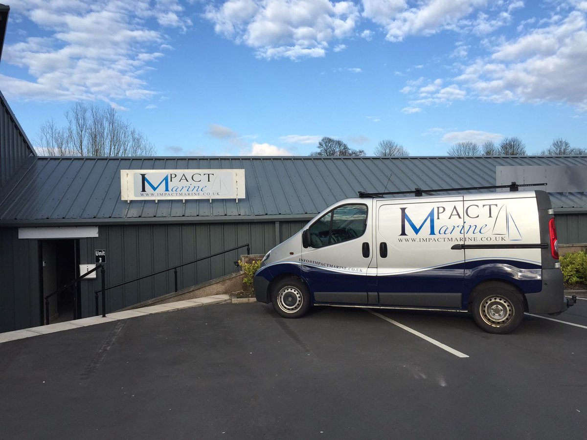 ImpactMarine's tweet photo. New van logos on today. Thanks @SunSignsKendal they look great. http://t.co/jxFwJLMTNf