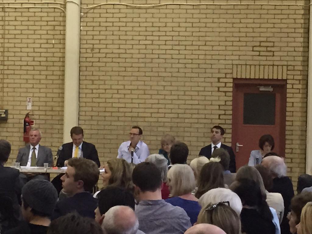 ThisisRiverside's tweet photo. Lady is angry about price of home next to her at over £3million she asks Who can afford that? #BatterseaQuestionTime http://t.co/FQF9VUMV5a