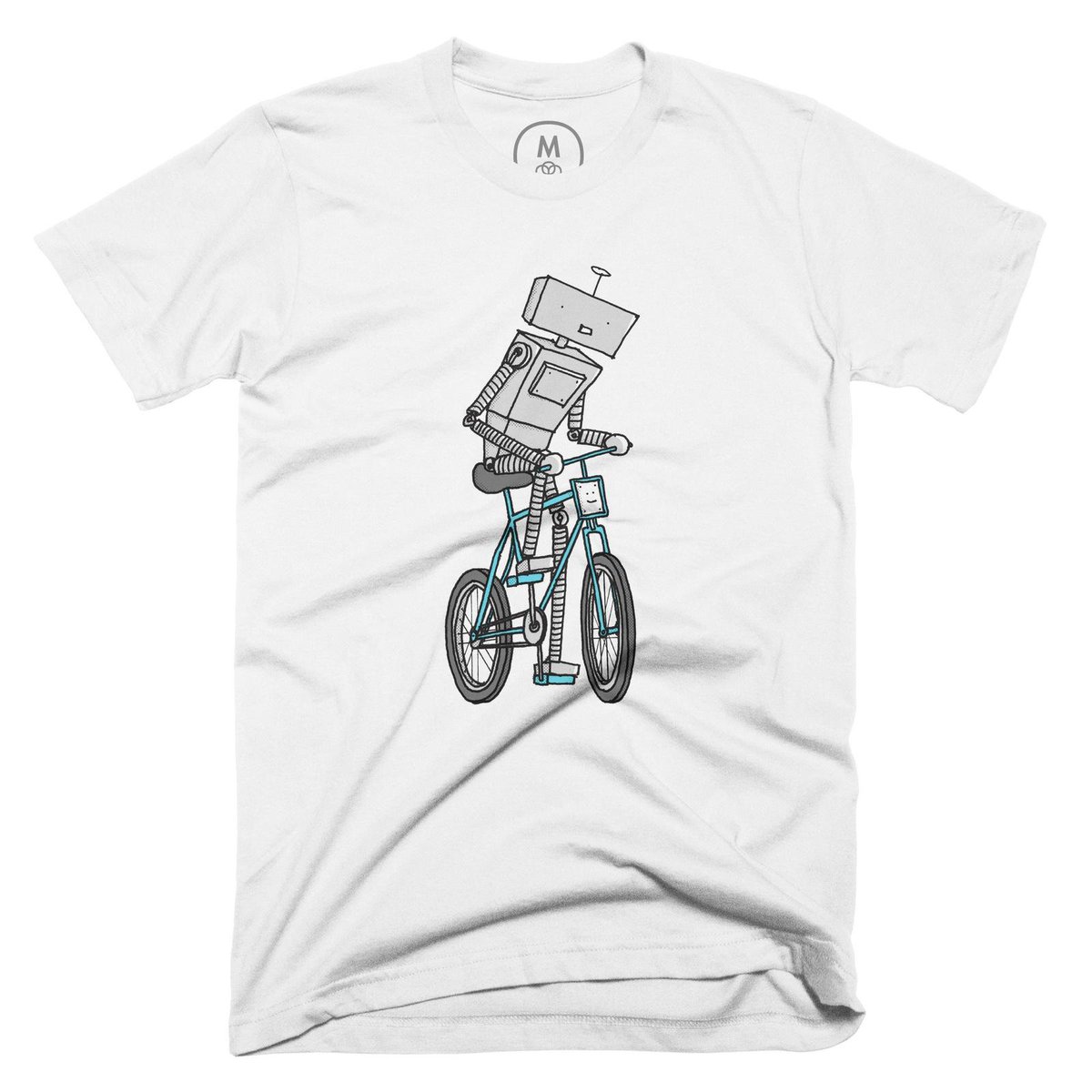 cottonbureau's tweet image. The 4th law of robotics is ɢᴇᴛ ᴏᴜᴛ ᴏғ ᴍʏ ʟᴀɴᴇ. “Robot Bicycle” by @StreetingDesign.

cottonbureau.com/products/robot…