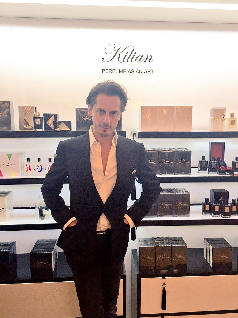 Stop into Saks NY to meet fragrance master Kilian Hennessy & preview