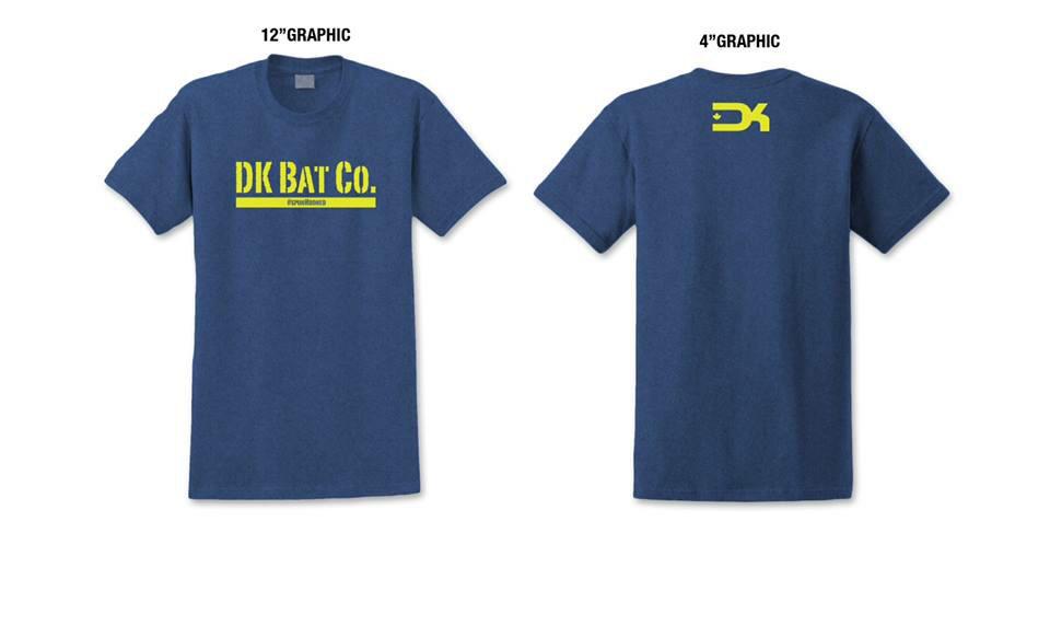 pbeez17's tweet image. Just ordered my new @DKBatCompany t-shirts!! Only $21.99 get yours at: sales@dkbatcompany.com lots of colors/styles!