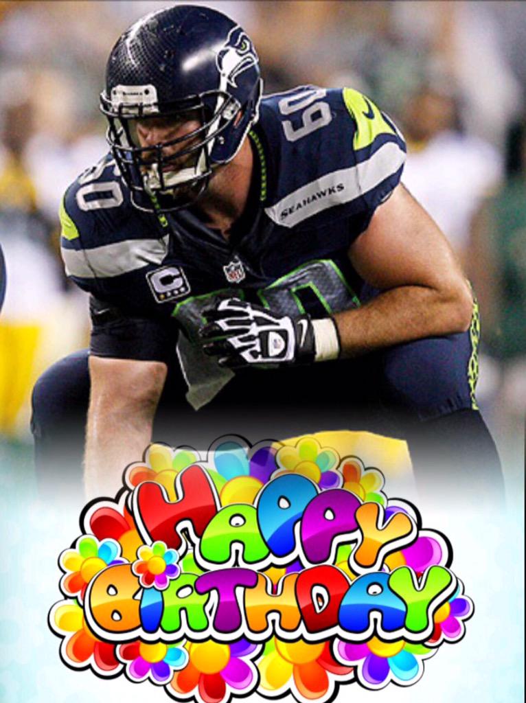 Happy Birthday to C Max Unger. He has been to 2 Pro Bowls and has a Super Bowl ring over his 6-year career. 