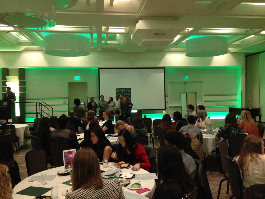MSU Center for Community Engaged Learning (@ccel_at_msu) on Twitter photo Congrats to #MSUASB on winning the Outstanding Service Organization award! #MSULeadershipAwards #SpartansWillServe Congrats to #MSUASB on winning the Outstanding Service Organization award! #MSULeadershipAwards #SpartansWillServe