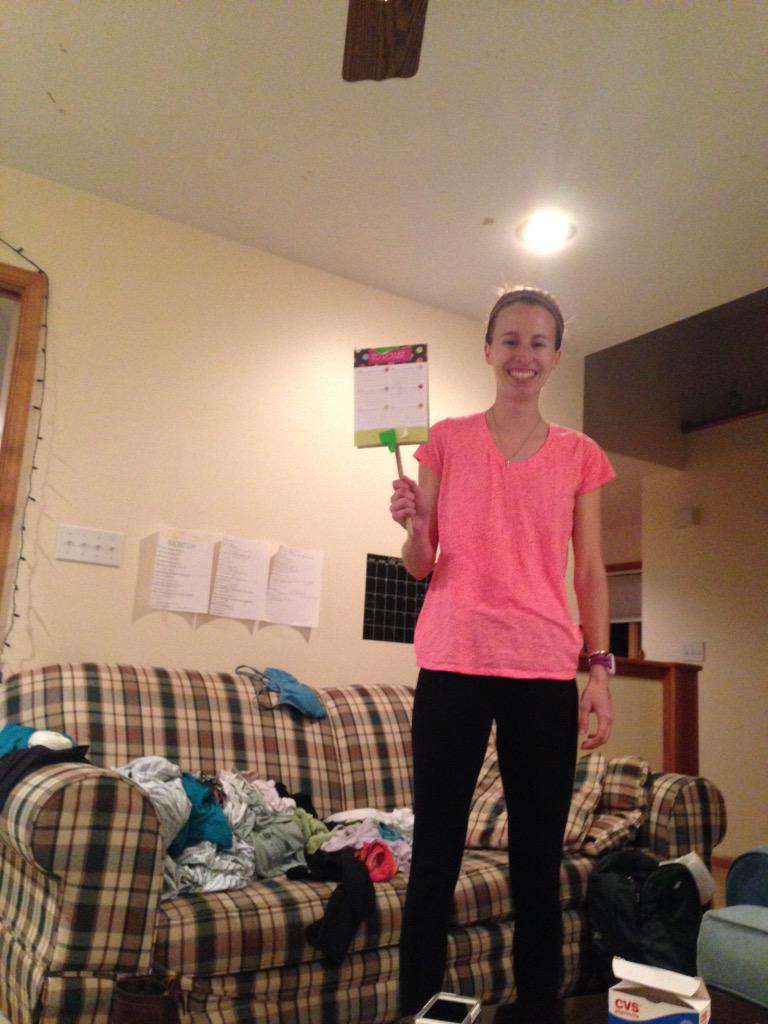In other news, Kelsea has a future in the business for flyswatters #houseflyisdead