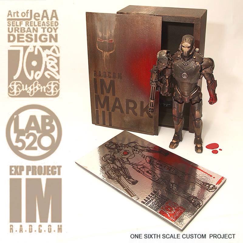 AFigureFoco's tweet photo. #UrbanToy #arttoy #artofjeaa #jeaa #hottoys #IronMan #marvel #custom #Avengers #ActionFigure #ActionFigureFoco http://t.co/lkibui7wpT