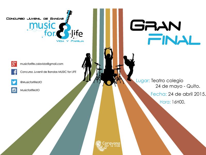 MusicforlifeUIO's tweet photo. SE ACERCA LA GRAN FINAL Y NO TE PUEDES QUEDAR FUERA!! @Amparo_Medina  @DebesDarMas @catolicos_es @VotoCatolicoEc http://t.co/iCrzhTUaX9