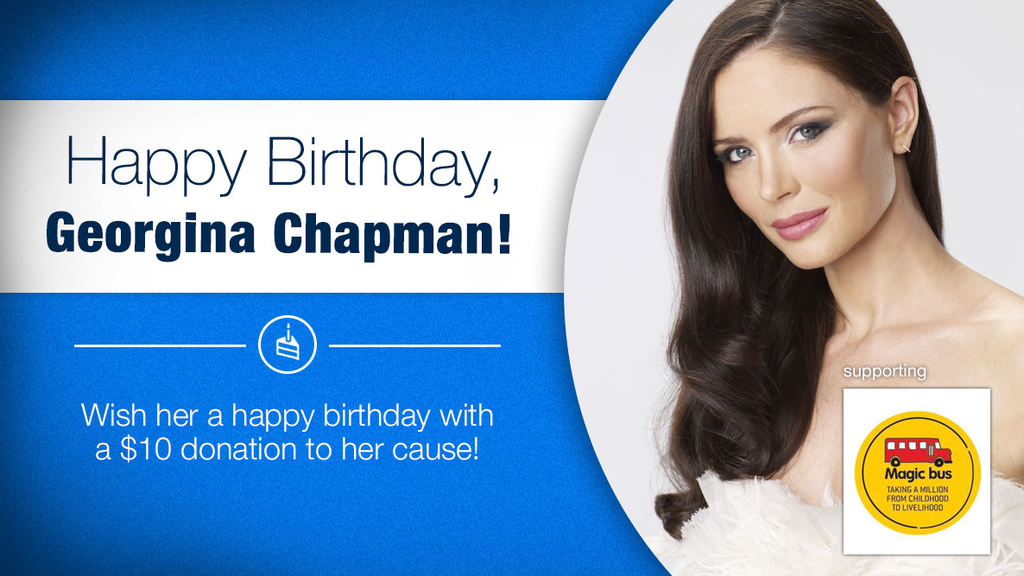 Happy Birthday Wish her happy birthday with a $10 donation to 