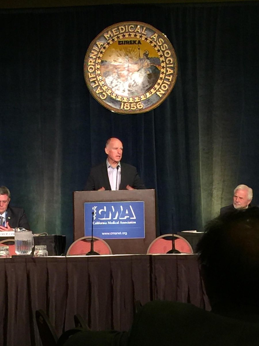 RobertJMcCann's tweet photo. @govjbrown addressing @cmaphysicians &amp; @OCMA_OC at CMA 41st Annual Legislative Advocacy Day. http://t.co/xmr4jlqZKd