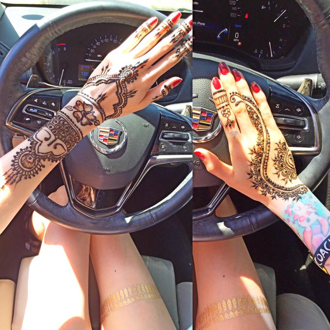 hennaed