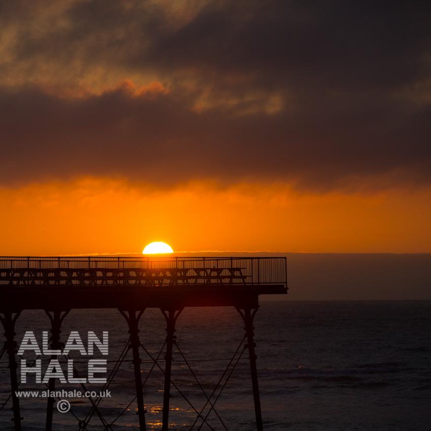 alanhalephoto's tweet photo. Dramatic clouds at sunset over #Aberystwyth @RoyalPier @visitceredigion @visitwales @Sue_Charles http://t.co/MJ7qKdrfbQ