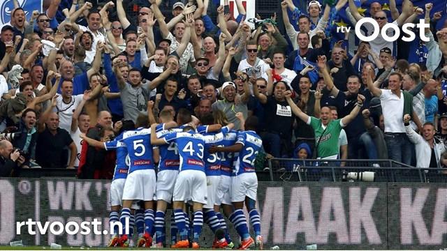Bekerfinale PEC Zwolle uitverkocht voor supporters, club vraagt meer kaarten bit.ly/1yoQlr0 #rtvoost
