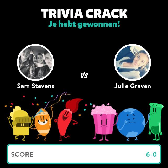 #bitchesbelike ik ben goed in trivia crack @juliegraven lovee