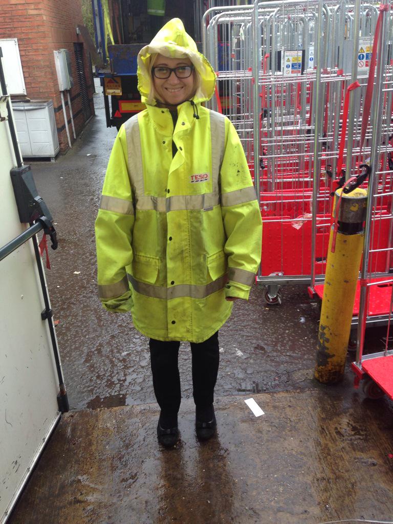 yellow raincoat tesco