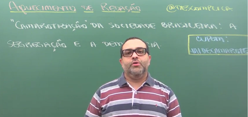 descomplica's tweet photo. COMEÇOU! Aquecimento de Redação GRÁTIS no Youtube! Vem, gente! #EuQueroMil agora em http://t.co/Z5UUs0WwAa http://t.co/AtfMCO6hO3