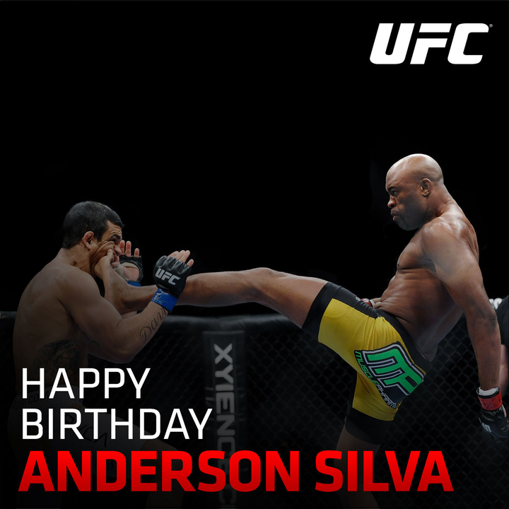 Happy Birthday Anderson Silva 
