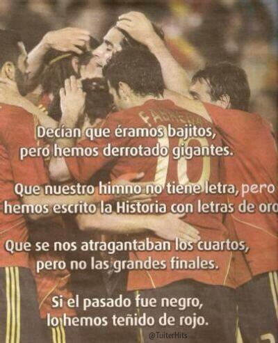 Esta selección es grandiosa, pase lo que pase.