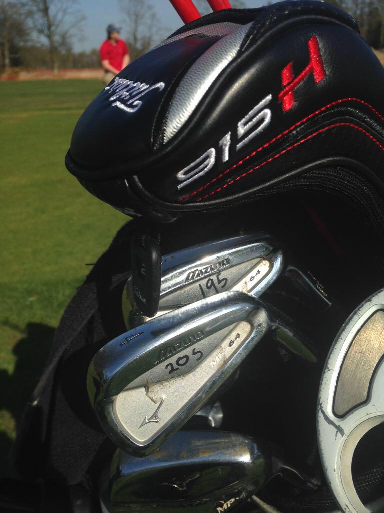 TheClub's tweet image. Why ruin a perfectly good club by writing how far you think you can hit it on the back...