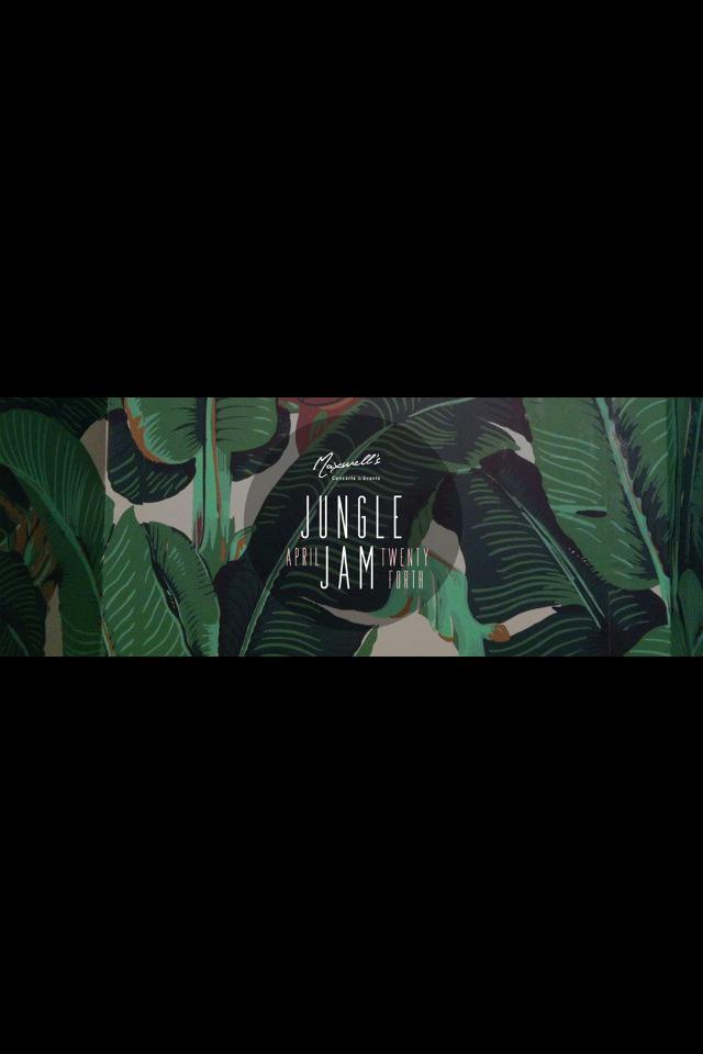 bgorbin7's tweet image. Jungle jam at maxwells April 24th!! Message for guest list!