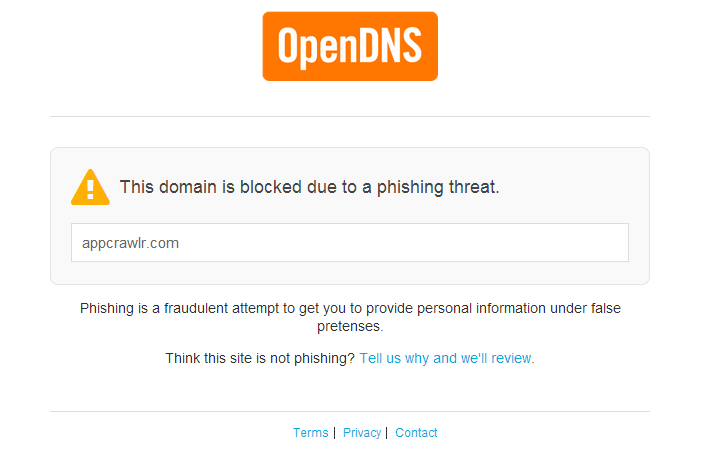RicoHeat's tweet photo. @AppCrawlr Been having this problem.. Open DNS is not playing nice. http://t.co/WA4vWOzErE