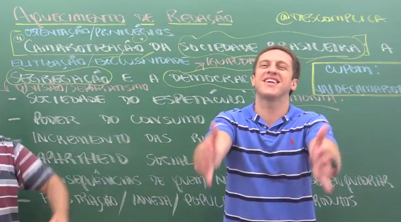 descomplica's tweet photo. O rei do camarote chegou pra aula! #EuQueroMil agora em http://t.co/Z5UUs0WwAa http://t.co/p48e1lZzgN