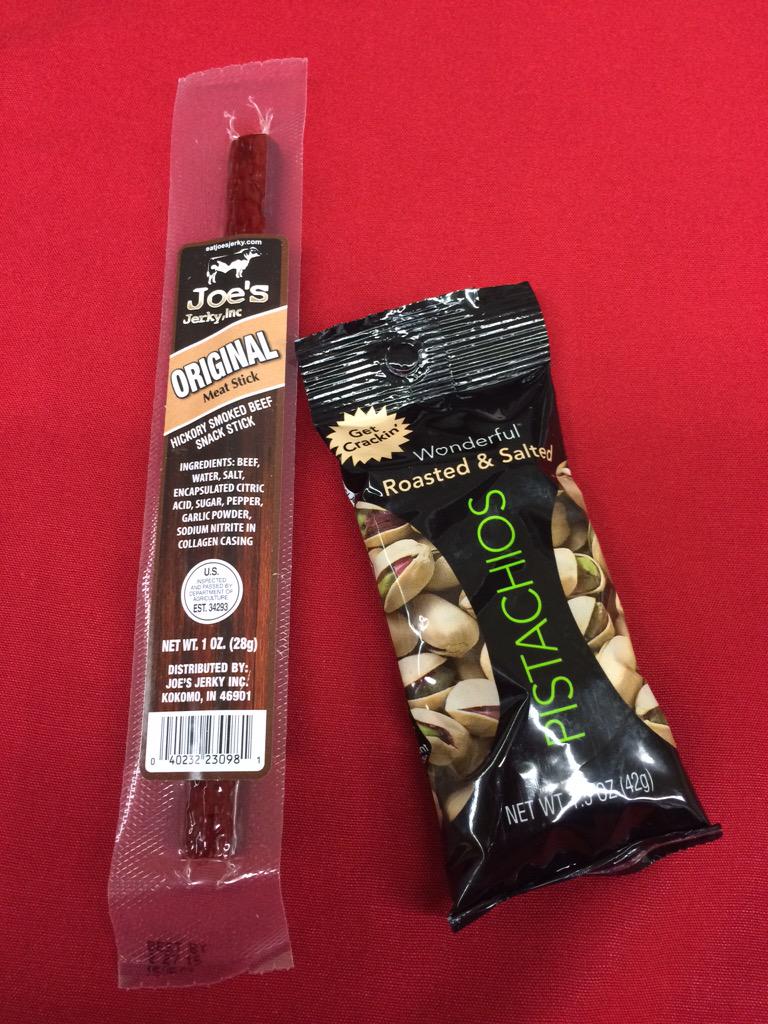Stop in and pick up a #snack! #MyIUK #Pistachios #BeefStick <a href="/EatJoesJerky/">Joe's Jerky</a>