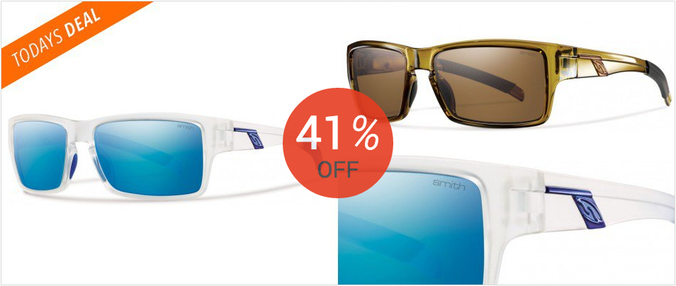 Today's deal—Save 54% off Smith Optics Outlier Polarized. liveoutthere.com/deals/smith-op…