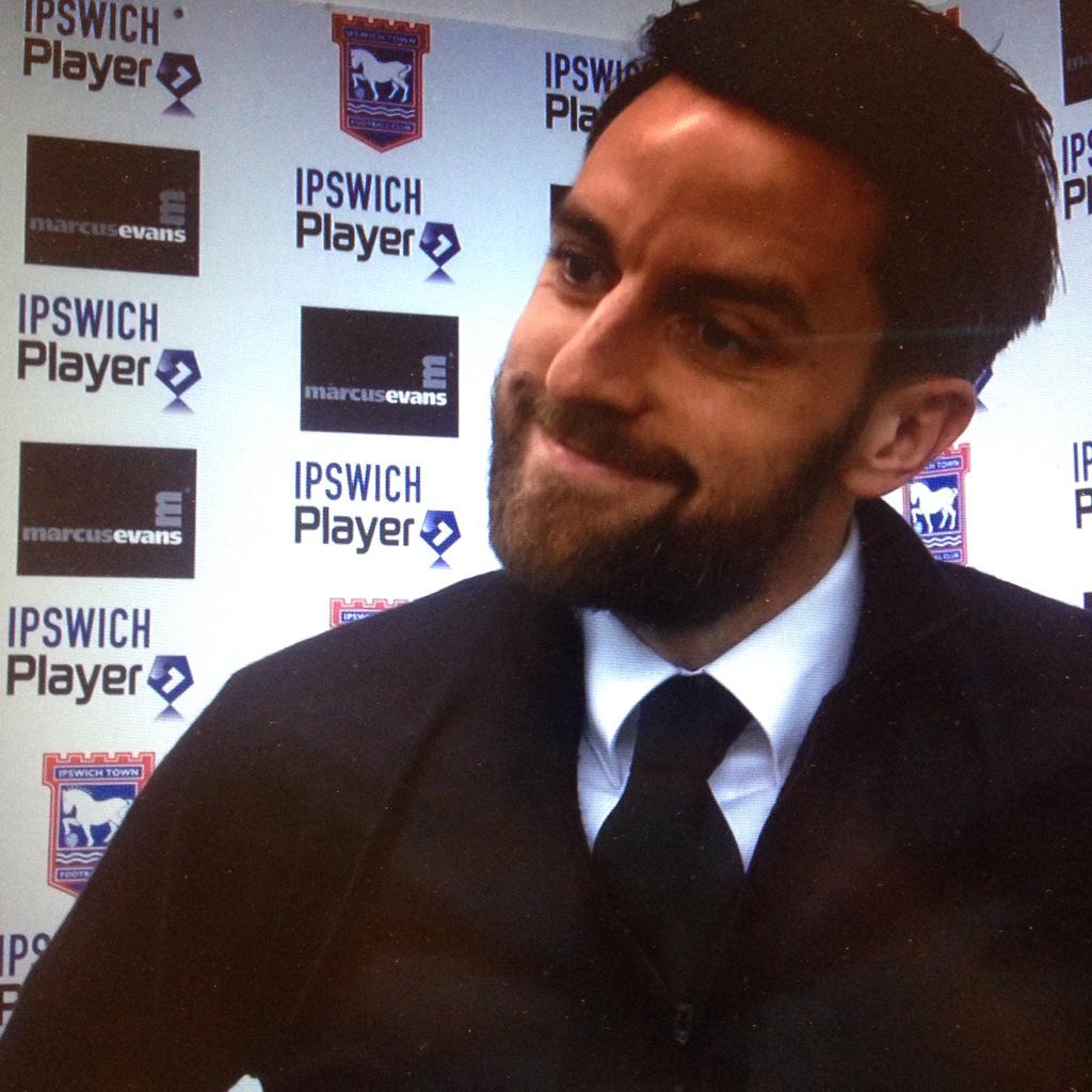 JWOgle's tweet image. Cole Skuse was delighted when I told him he was doing press post-match 😄 #itfc