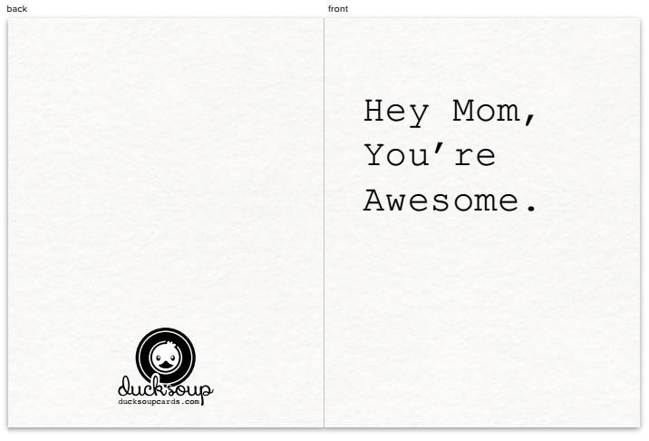 obviousamerica's tweet photo. Mother's Day? Don't forget to send a card! Check @ducksoupcards 4 chance to get a FREE card. http://t.co/FLEVnGgQEU http://t.co/2Hw83LuOCE