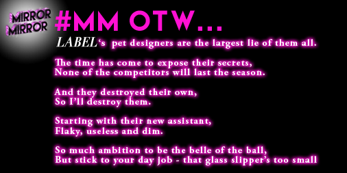 MMOnTheWall's tweet photo. MM OTW Label's pet designers are the largest lie of them all... 

http://t.co/gCnvxQgYTr http://t.co/hslueejCrz